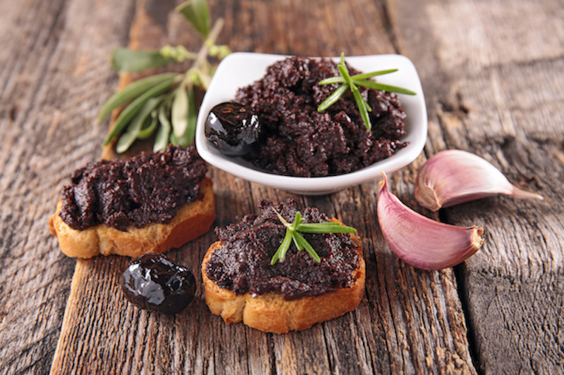 black olive tapenade