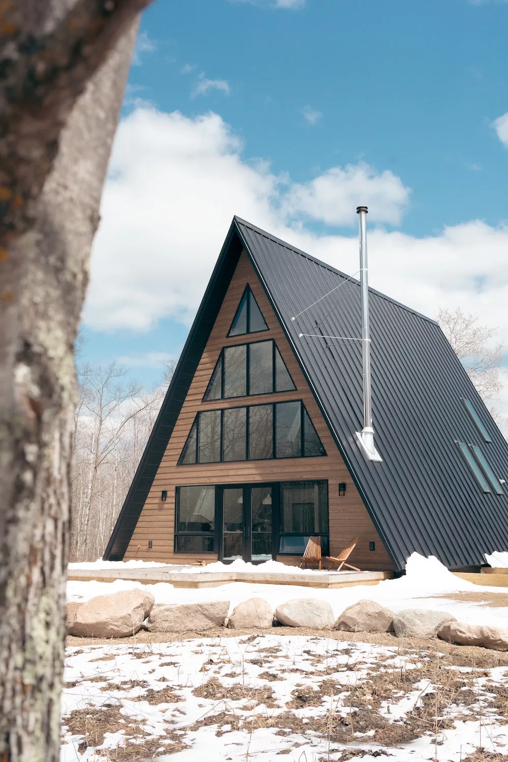 La Maison En A Architecture Triangulaire Et Tendances Modernes