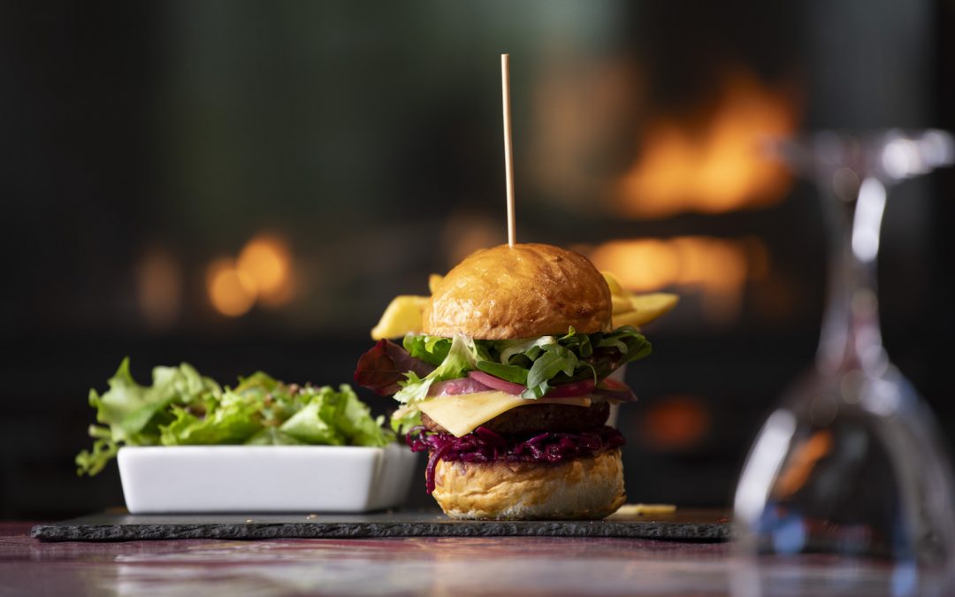 hamburger maison par le restaurant Au Vieux Pressoir à Brignoles