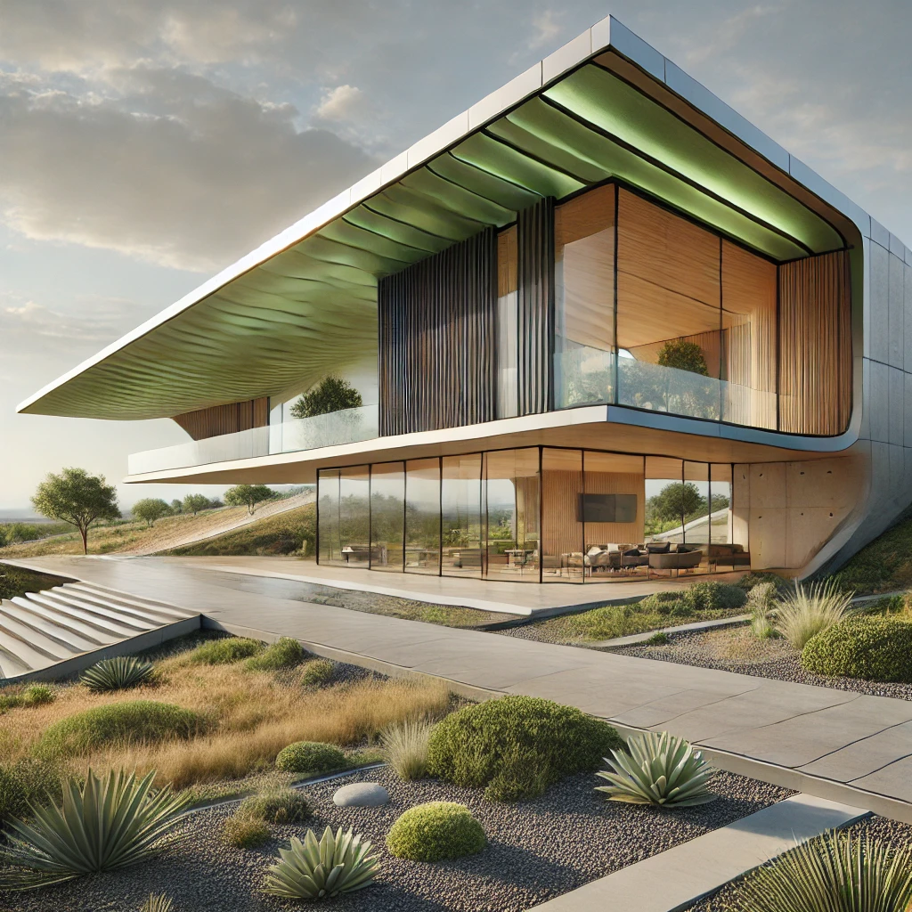 illustration de ce à quoi pourrait ressembler la maison du futur