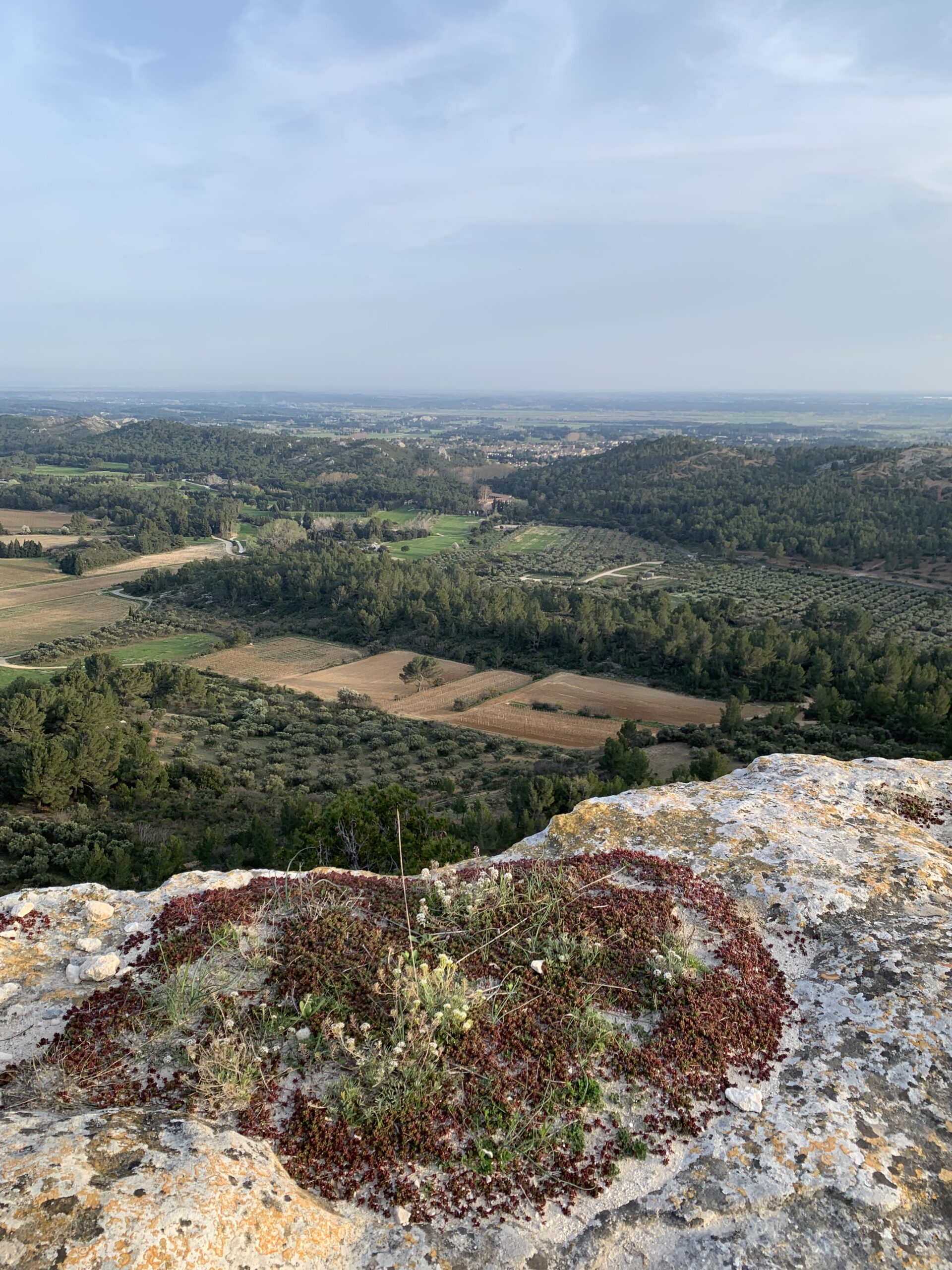 Les plus beaux villages des alpilles - vu sur les alpilles 