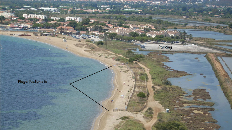 plage naturiste du var : Les vieux salins hyères