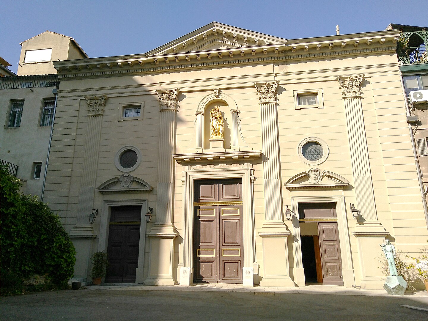 église des accoules - quartier du panier à Marseille