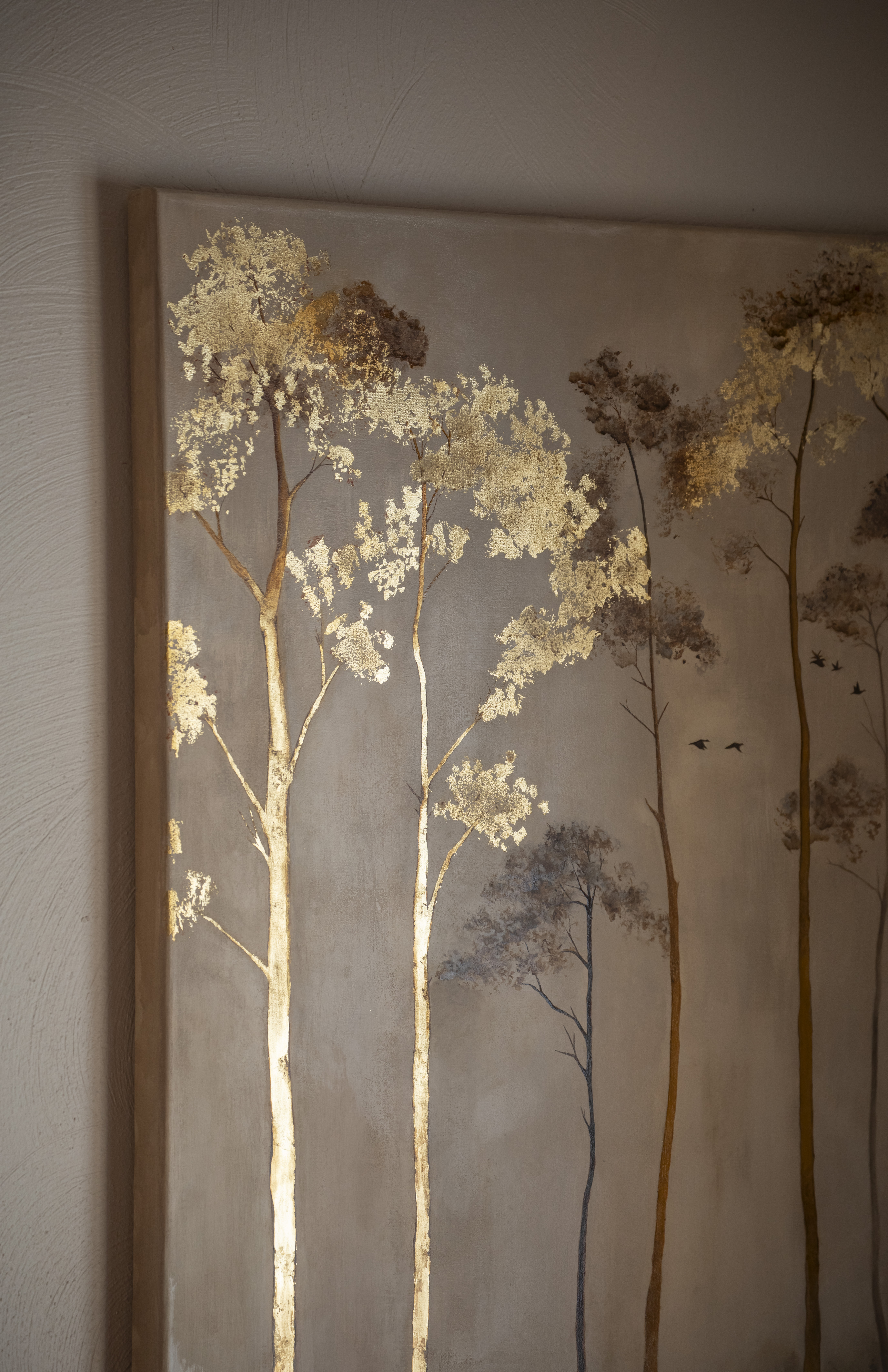 décoration à la feuille d'or par leatitia Haussy